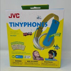 Kids JVC Over-Ear Wired Headphones - Yellow